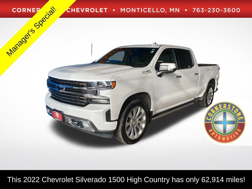Used 2022 Chevrolet Silverado 1500 High Country w/ Technology Package