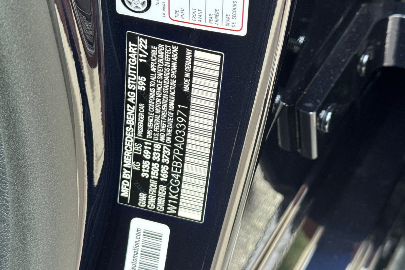 Used 2023 Mercedes-Benz EQS 580 4MATIC Sedan image 29