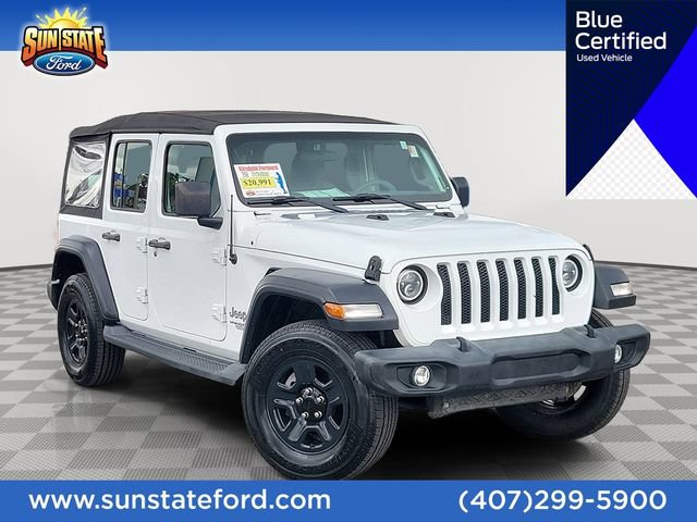 Used 2018 Jeep Wrangler Unlimited Sport AWD/4WD image 1