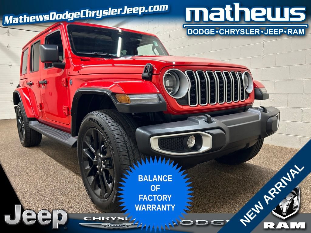 Used 2025 Jeep Wrangler Unlimited Sahara