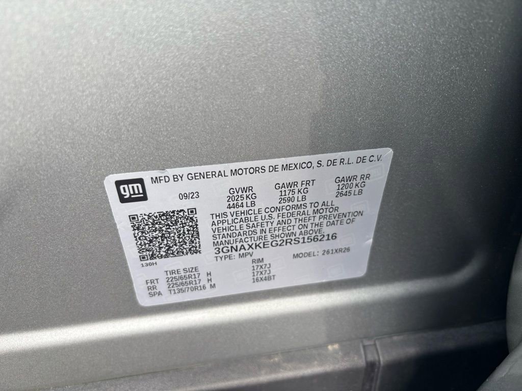 Used 2024 Chevrolet Equinox LT w/ LPO, Floor Liner Package image 14