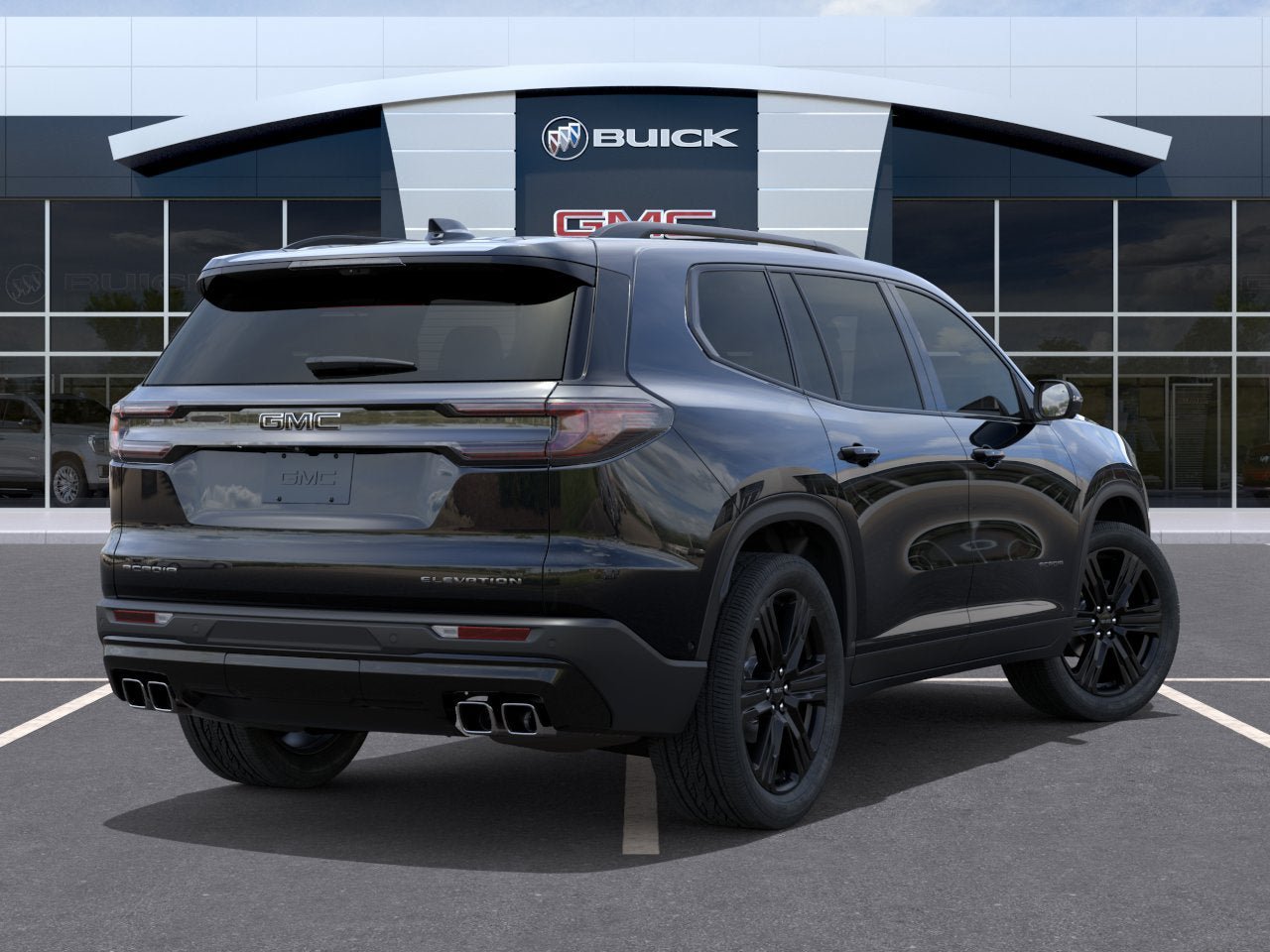 New 2027 GMC Acadia Elevation w/ Black Edition FWD image 4