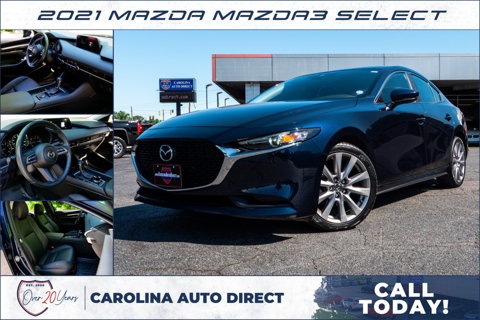 Used 2021 MAZDA MAZDA3 s FWD video 1