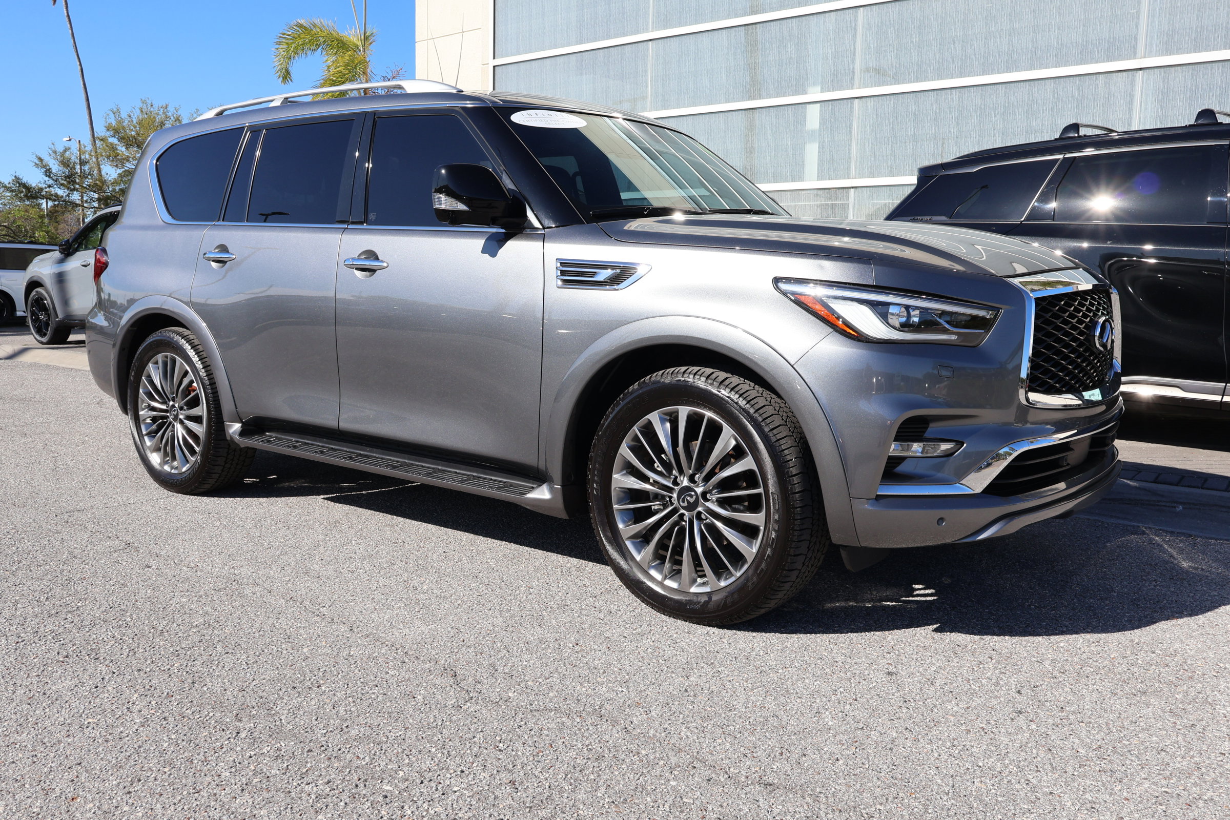 Certified 2021 INFINITI QX80 Sensory w/ All-Season Package image 12