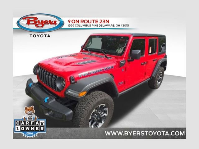 Used 2025 Jeep Wrangler Unlimited Rubicon 4xe w/ Convenience Group AWD/4WD image 1