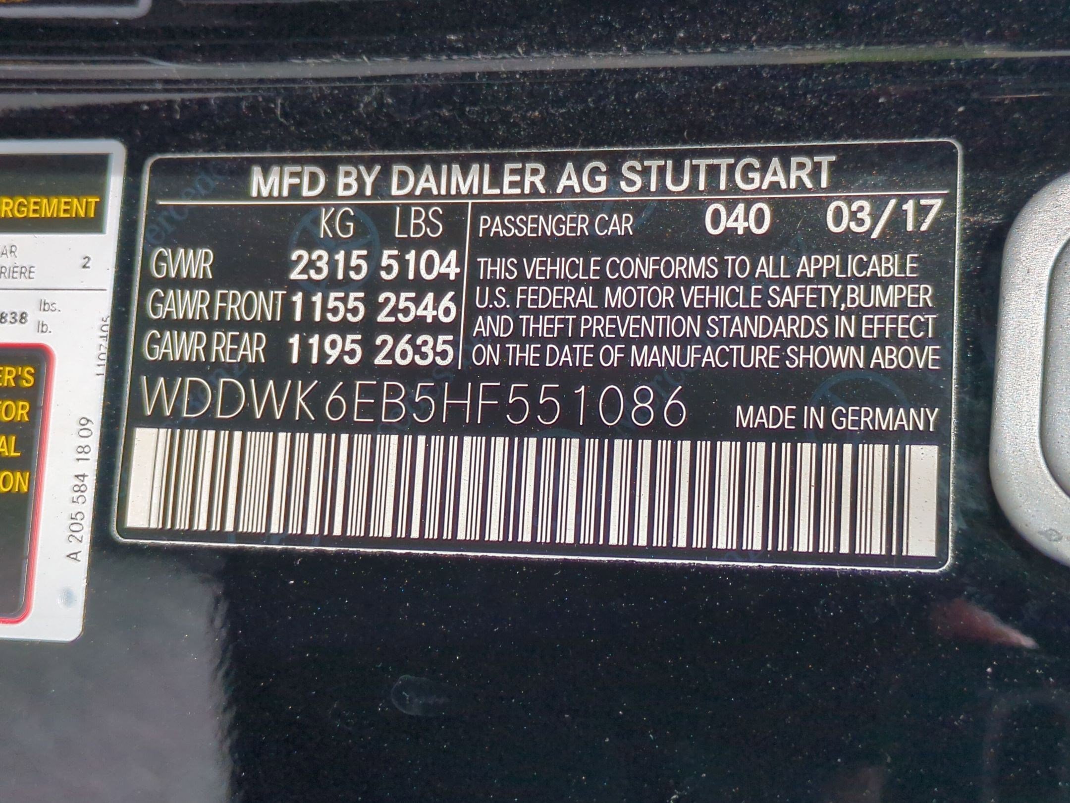 Certified 2017 Mercedes-Benz C 43 AMG 4MATIC Cabriolet image 38