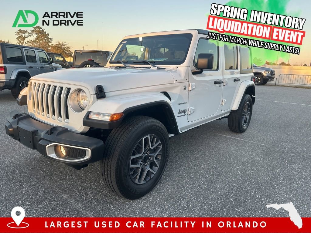 Used 2023 Jeep Wrangler Sahara