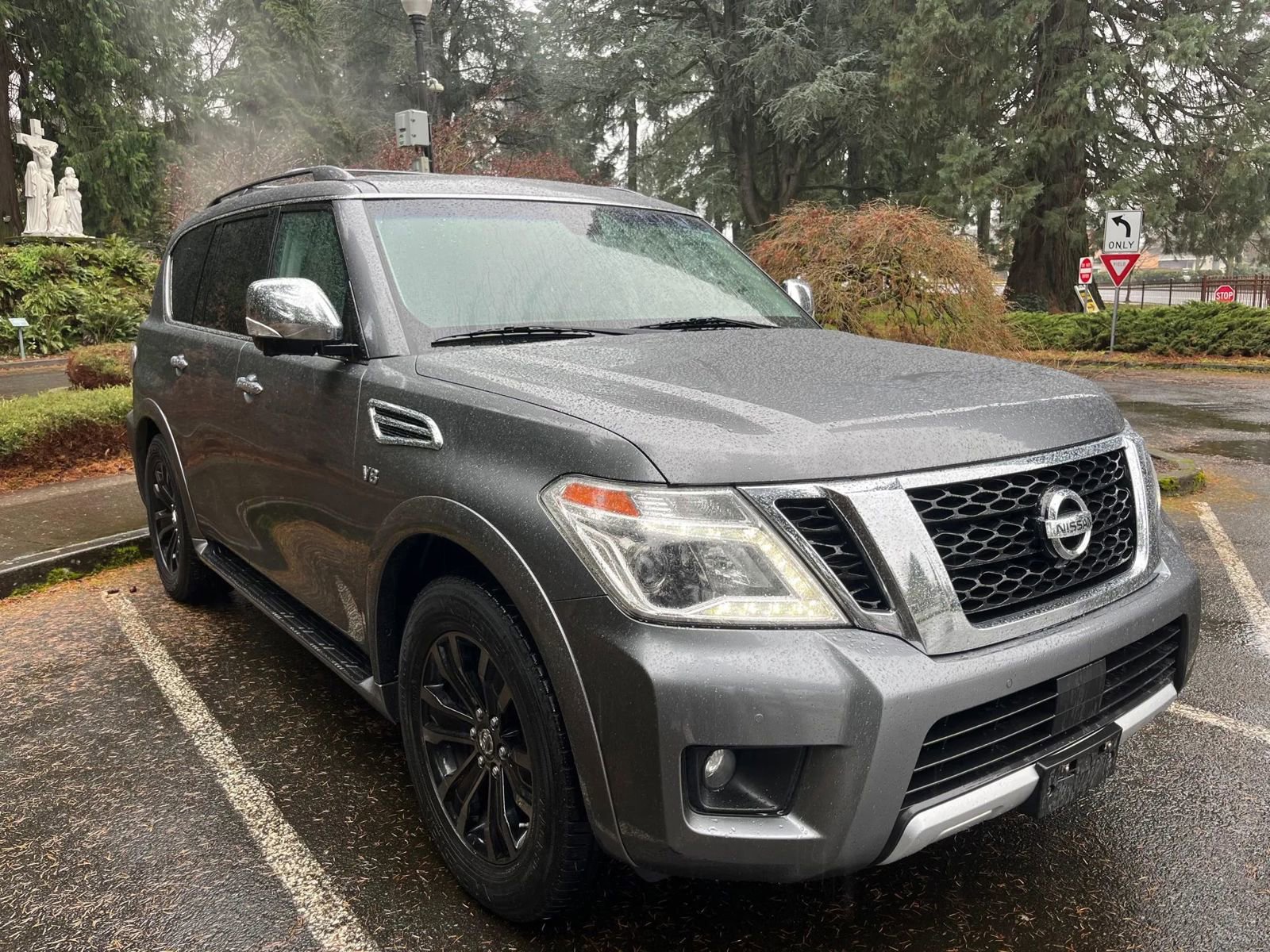 Used 2017 Nissan Armada Platinum w/ Captain Seat Package image 2
