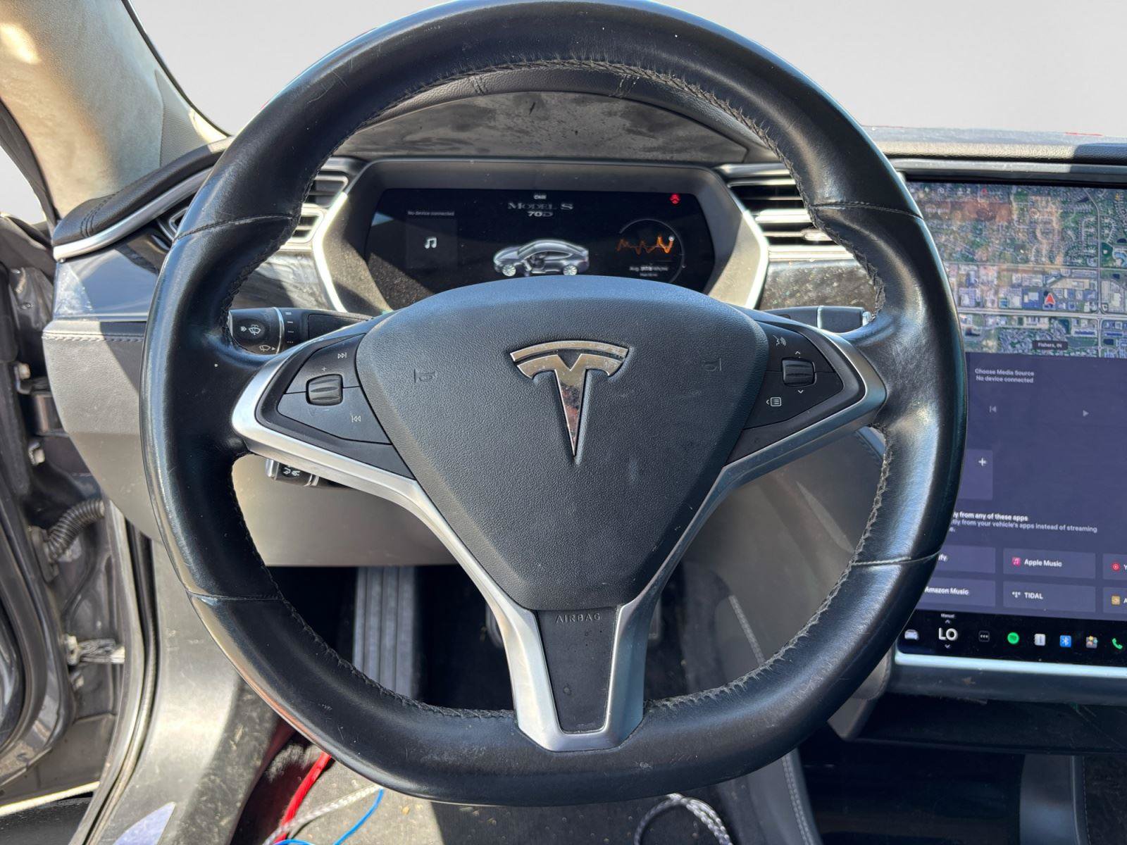 Used 2015 Tesla Model S 70D AWD/4WD image 11