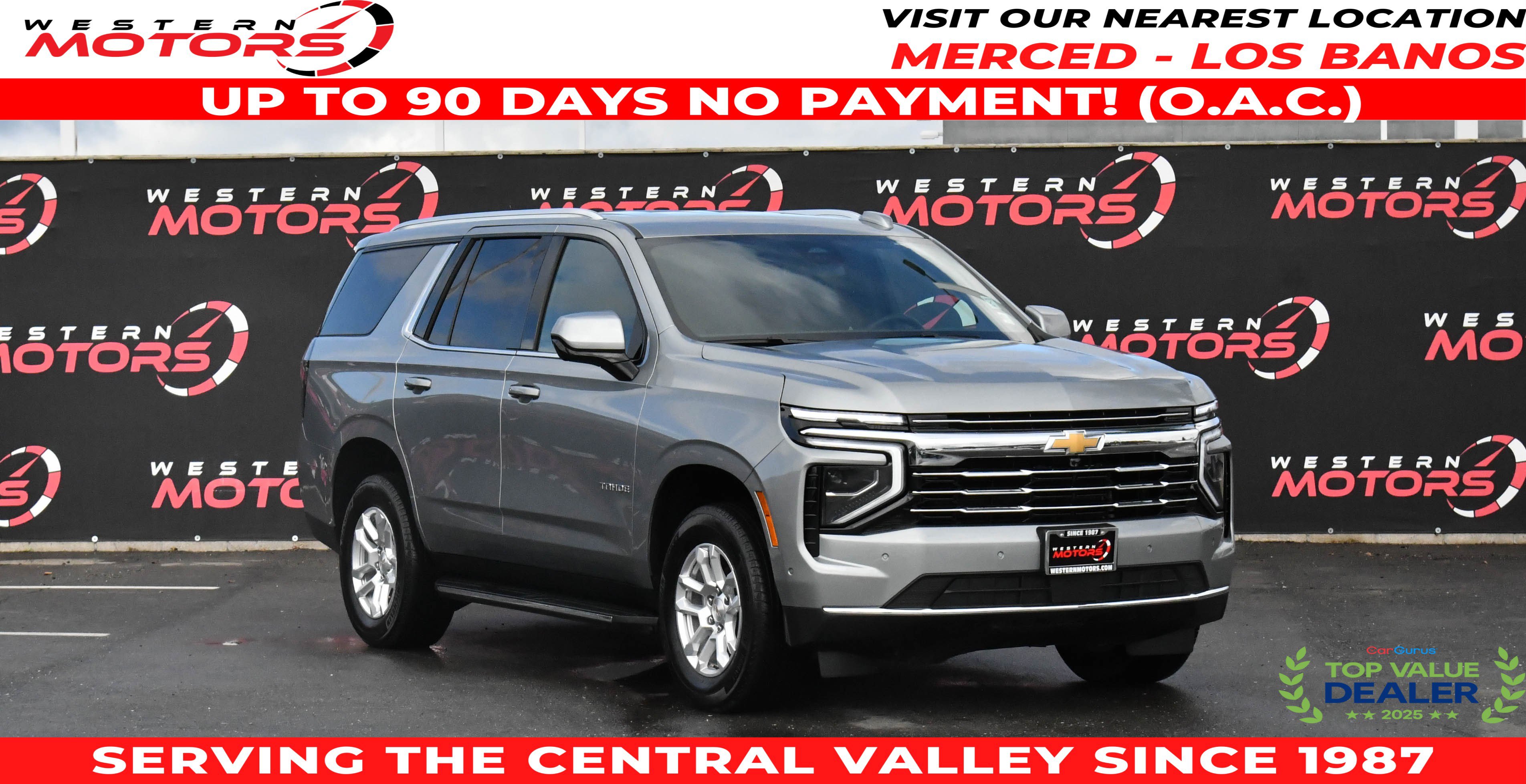 Used 2025 Chevrolet Tahoe LT image 1