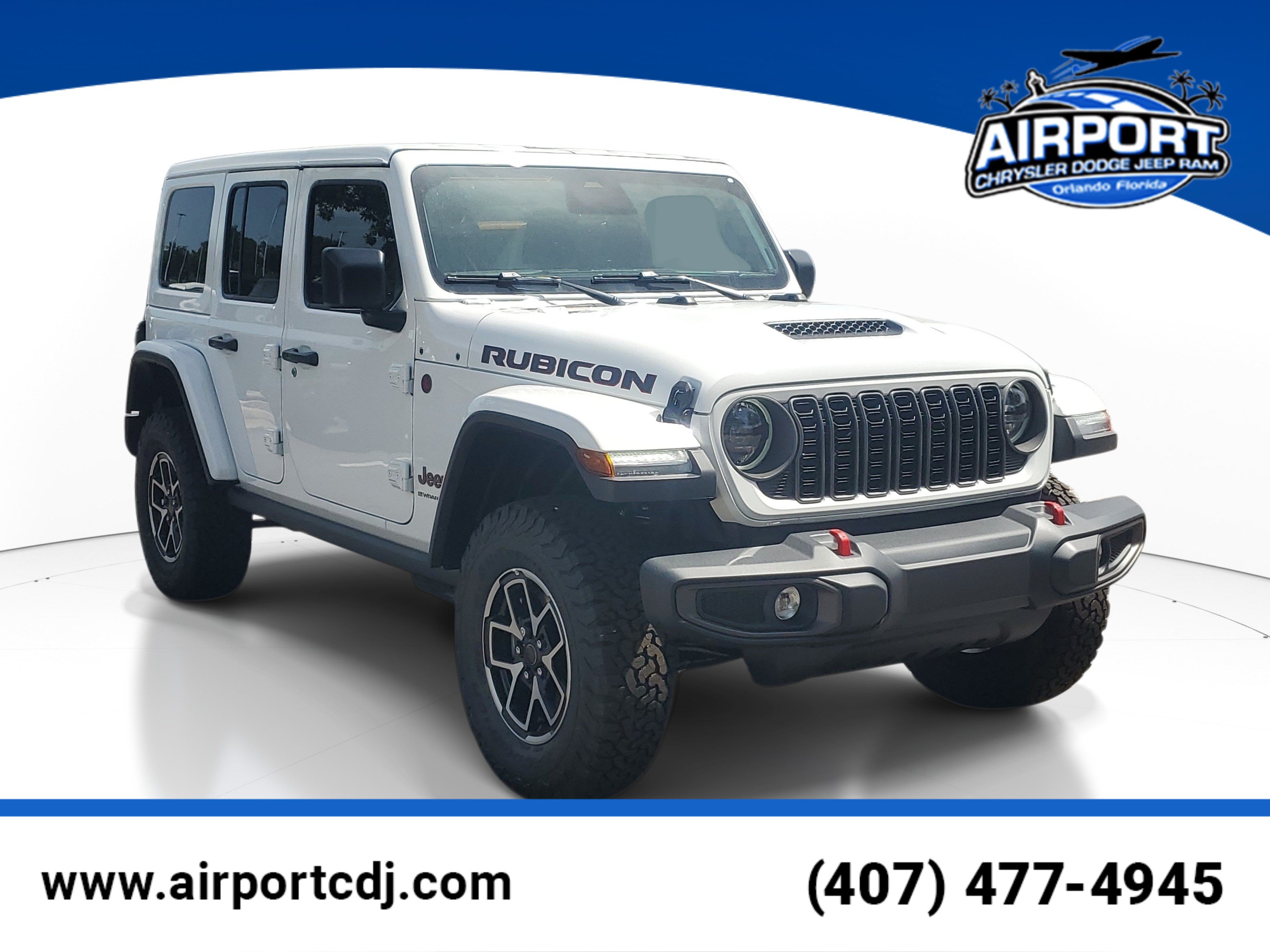 New 2026 Jeep Wrangler Unlimited Rubicon w/ Safety Group