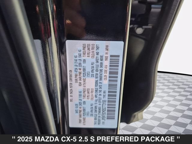 Certified 2025 MAZDA CX-5 AWD 2.5 S w/ Preferred Package image 38