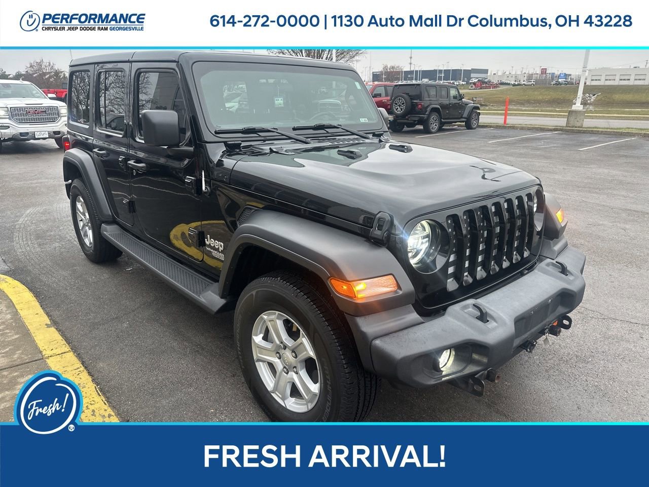 Used 2020 Jeep Wrangler Unlimited Sport S