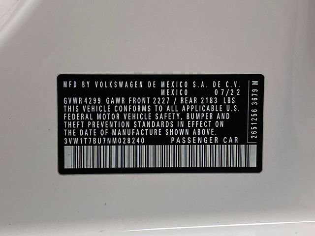 Used 2022 Volkswagen Jetta GLI Autobahn image 36