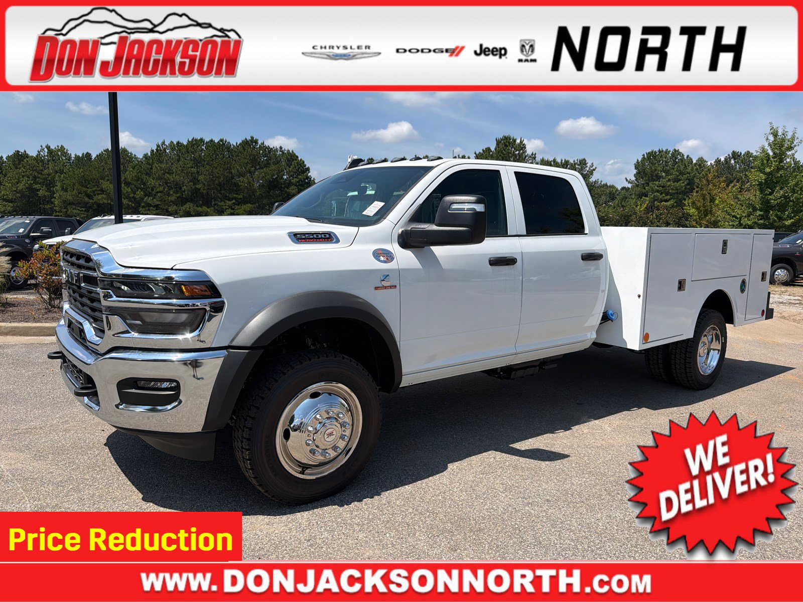 New 2026 RAM 5500 Tradesman w/ Chrome Appearance Group AWD/4WD image 1