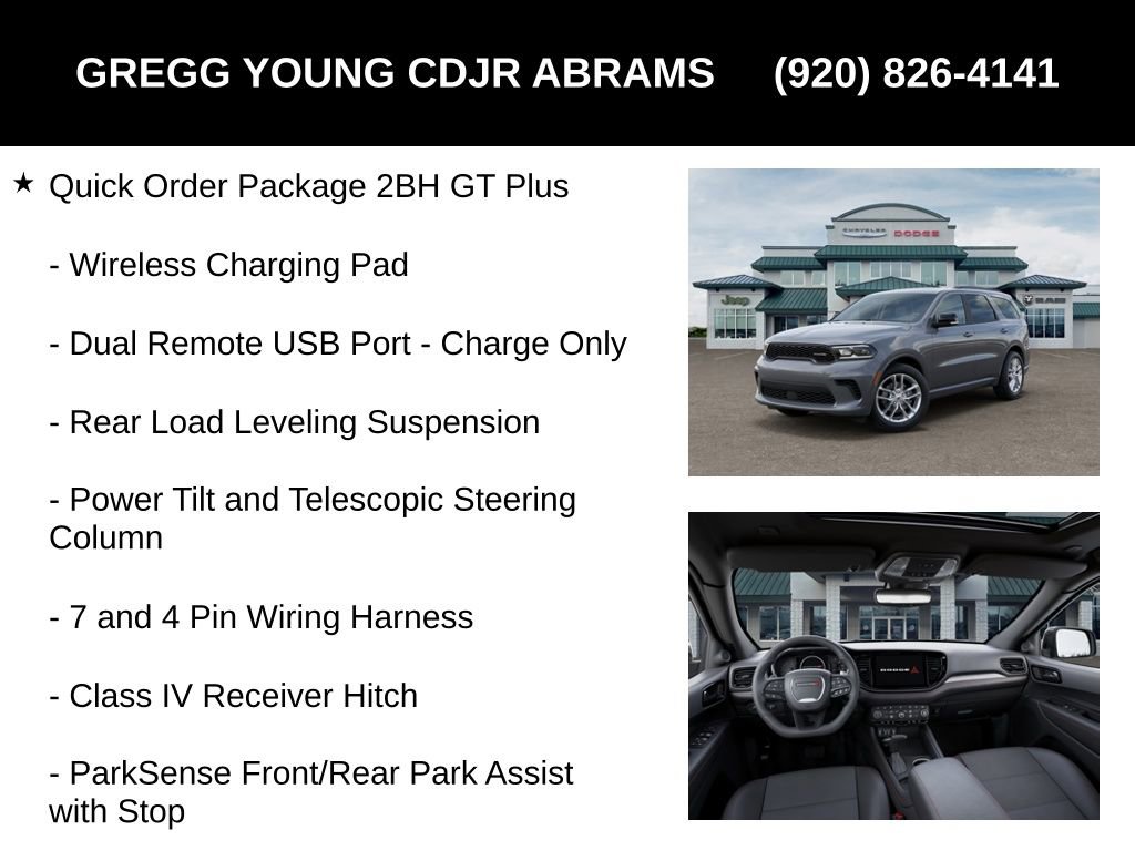 New 2026 Dodge Durango GT image 30