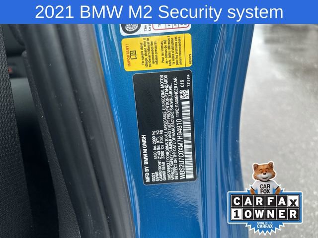 Used 2021 BMW M2 Competition w/ Executive Package image 31