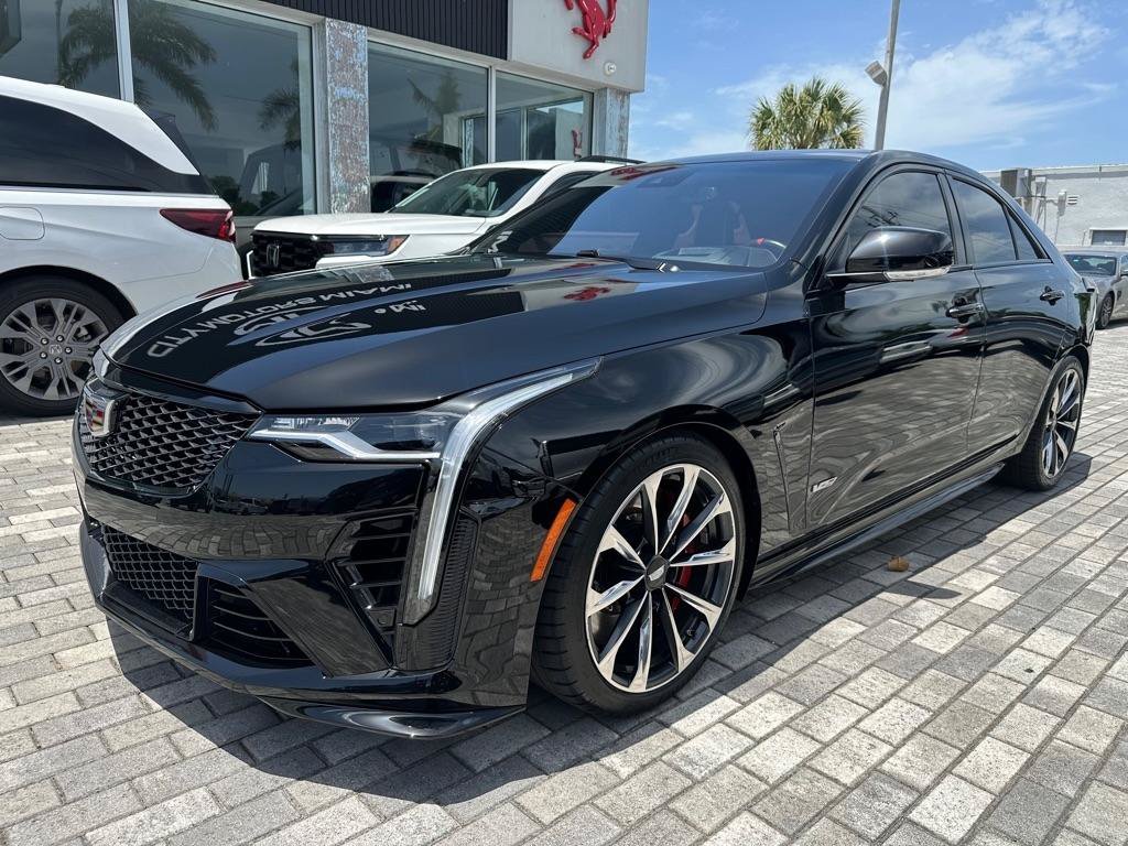 Used 2023 Cadillac CT4 V Blackwing w/ Driver Assist Package RWD image 3