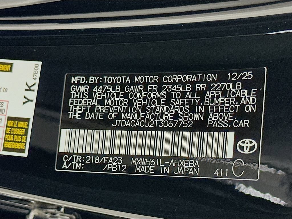 Certified 2026 Toyota Prius Plug-In Hybrid FWD image 30