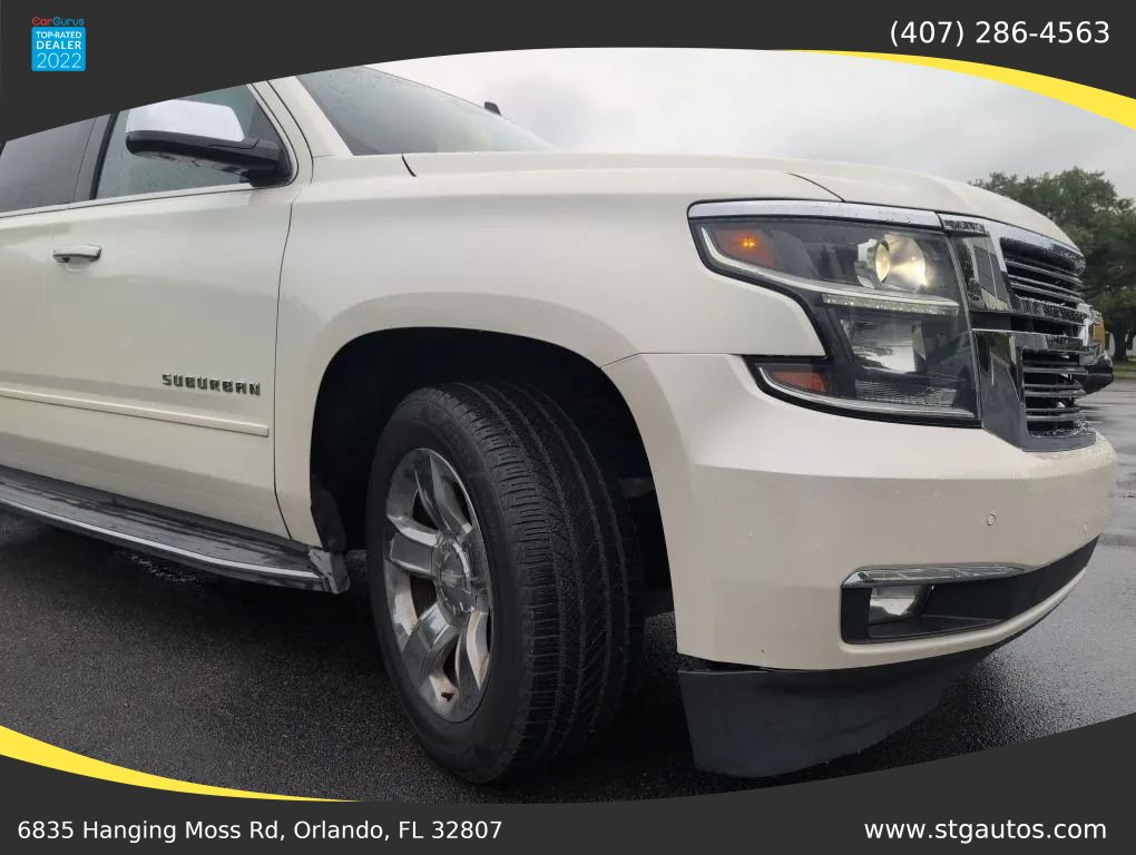 Used 2015 Chevrolet Suburban LTZ RWD image 9
