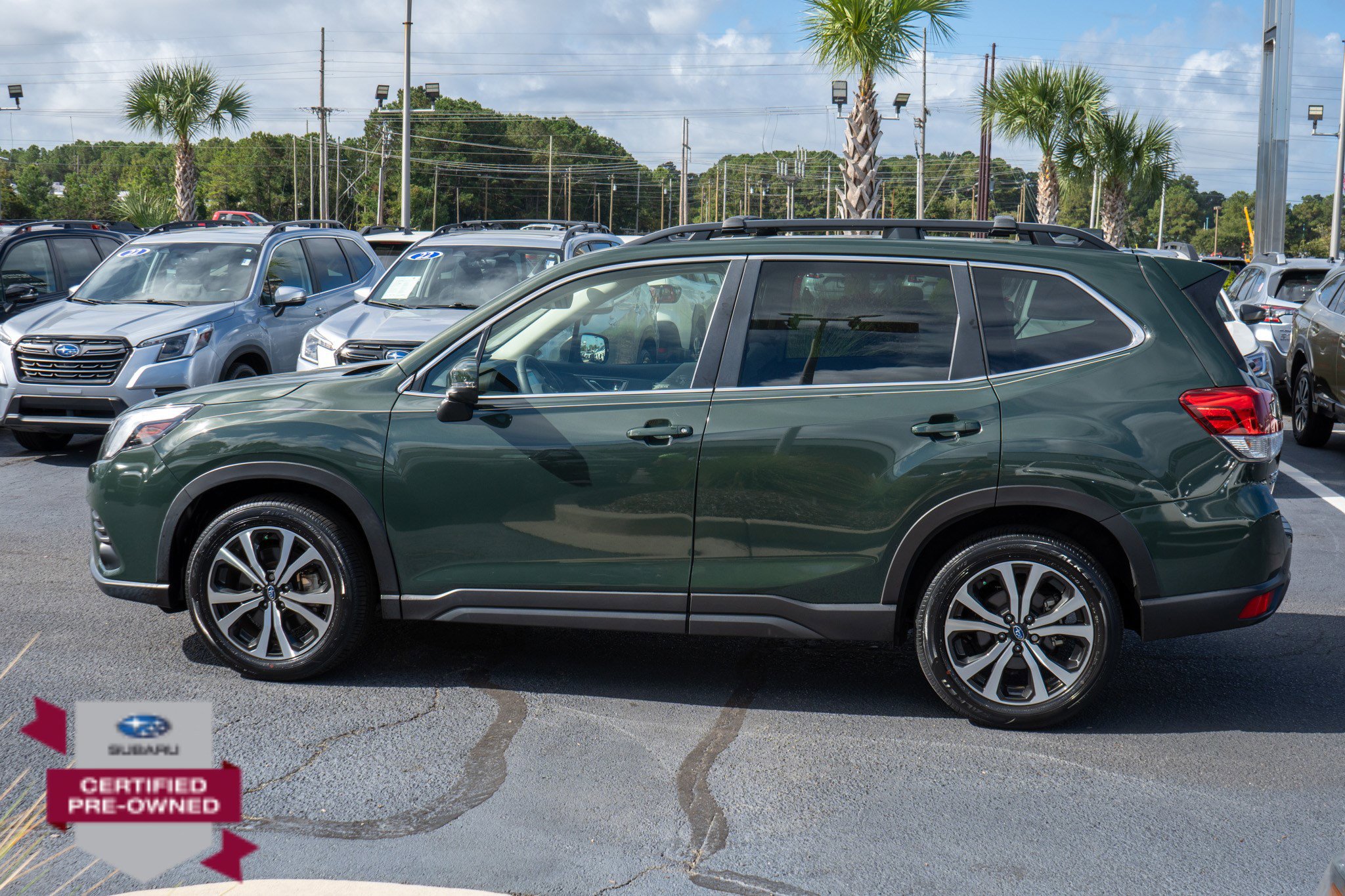 Certified 2022 Subaru Forester Limited w/ Popular Package #3 image 6