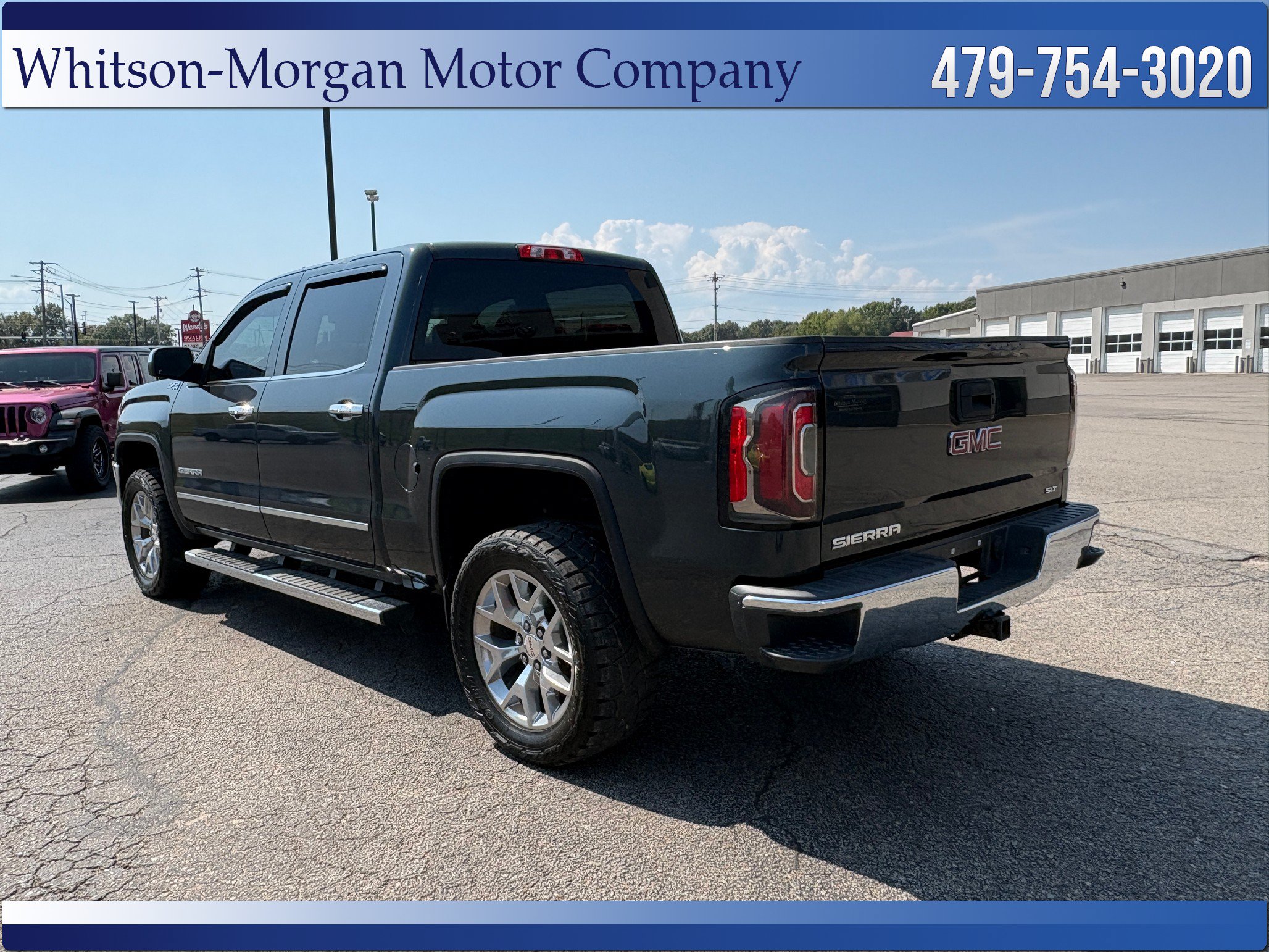 Used 2018 GMC Sierra 1500 SLT w/ SLT Premium Package AWD/4WD image 8
