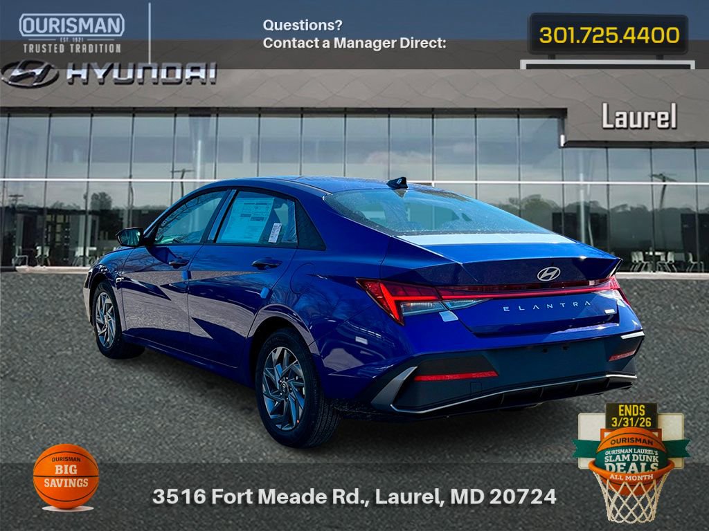 New 2026 Hyundai Elantra Blue image 3