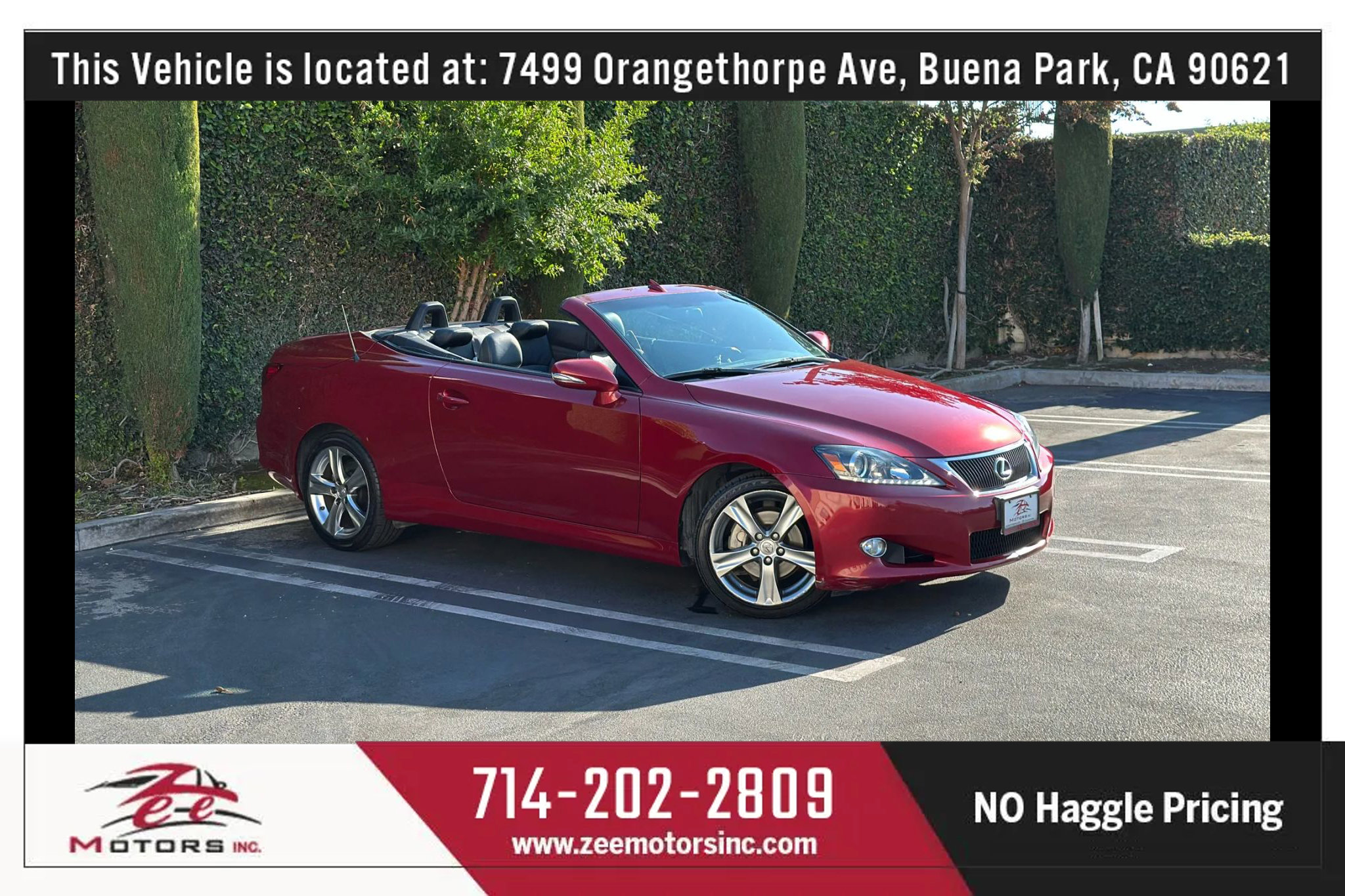 Used 2012 Lexus IS 250C