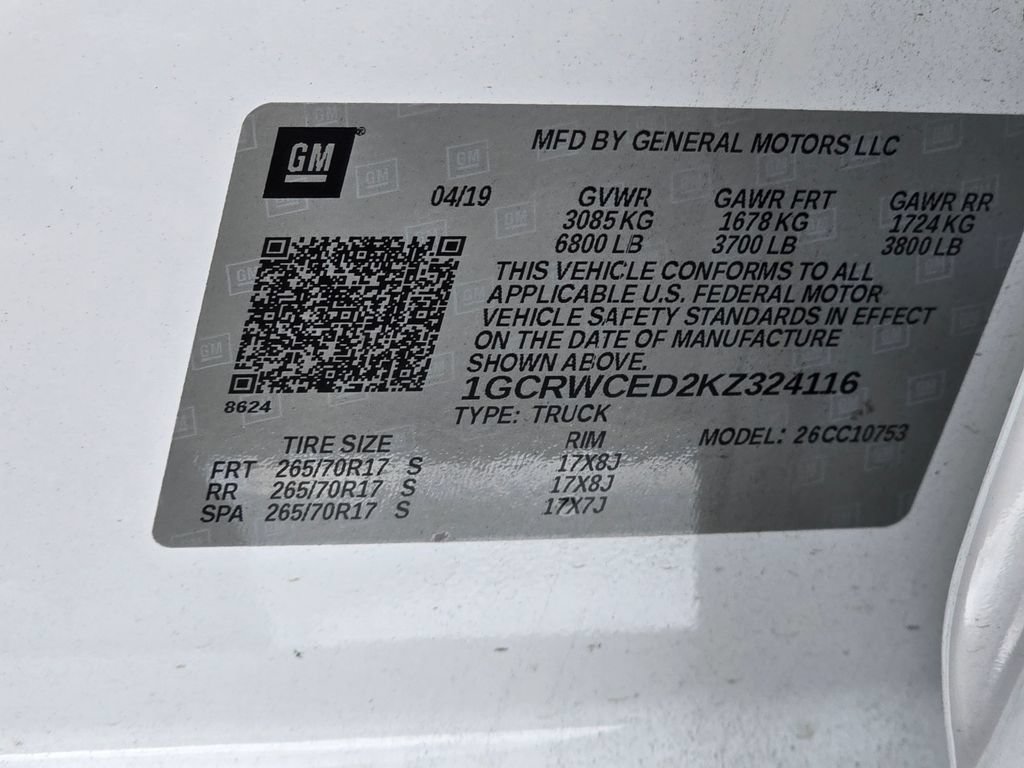 Certified 2019 Chevrolet Silverado 1500 LT w/ All-Star Edition RWD image 55