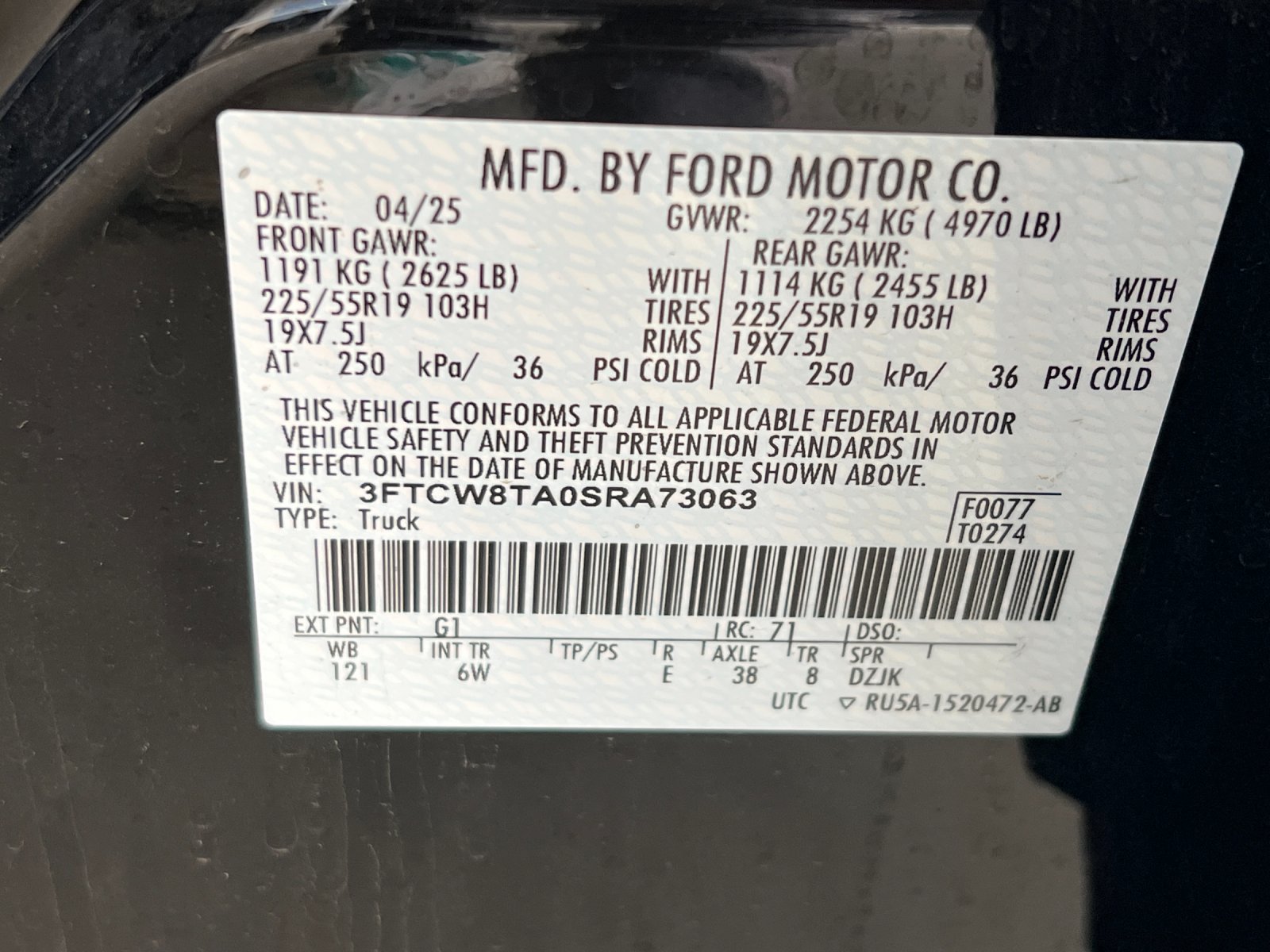 Used 2025 Ford Maverick Lobo AWD/4WD image 40