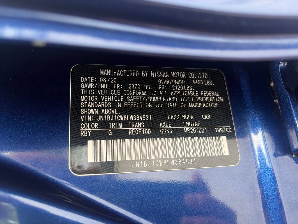 Used 2020 Nissan Rogue Sport S w/ Appearance Package AWD/4WD image 29