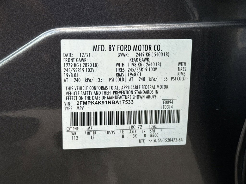 Used 2022 Ford Edge Titanium image 25