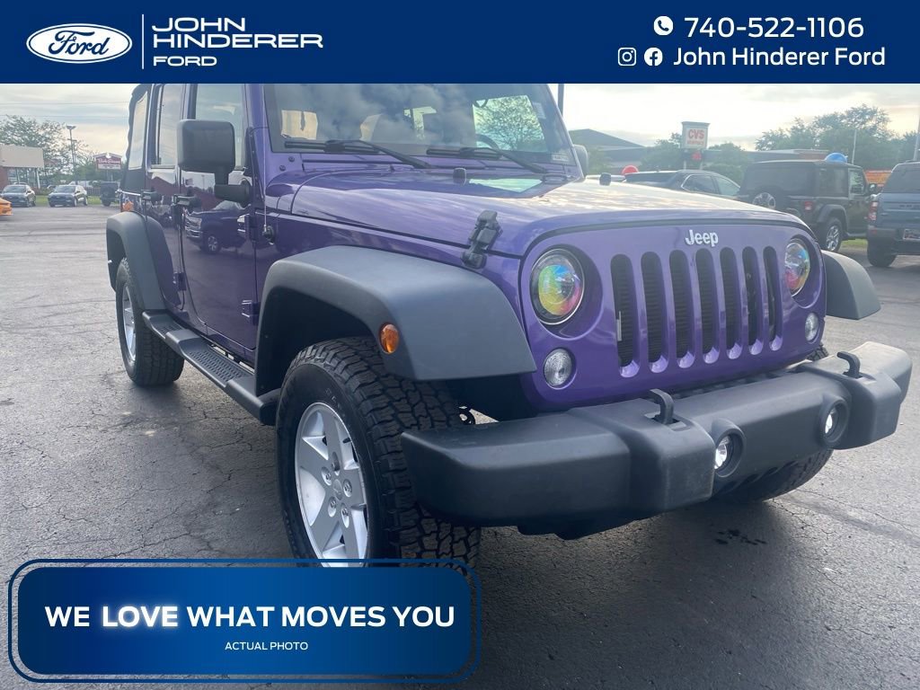 Used 2018 Jeep Wrangler Unlimited Sport S AWD/4WD video 1