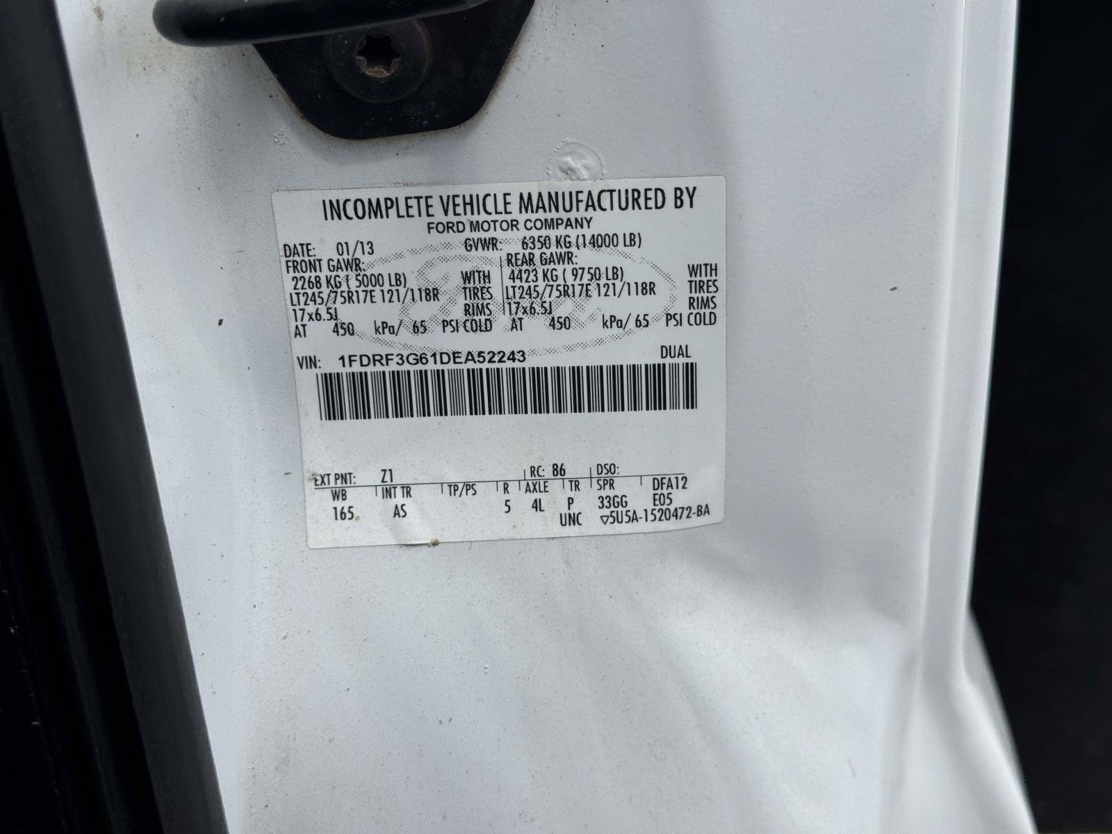 Used 2013 Ford F350 XL w/ XL Value Pkg RWD image 12