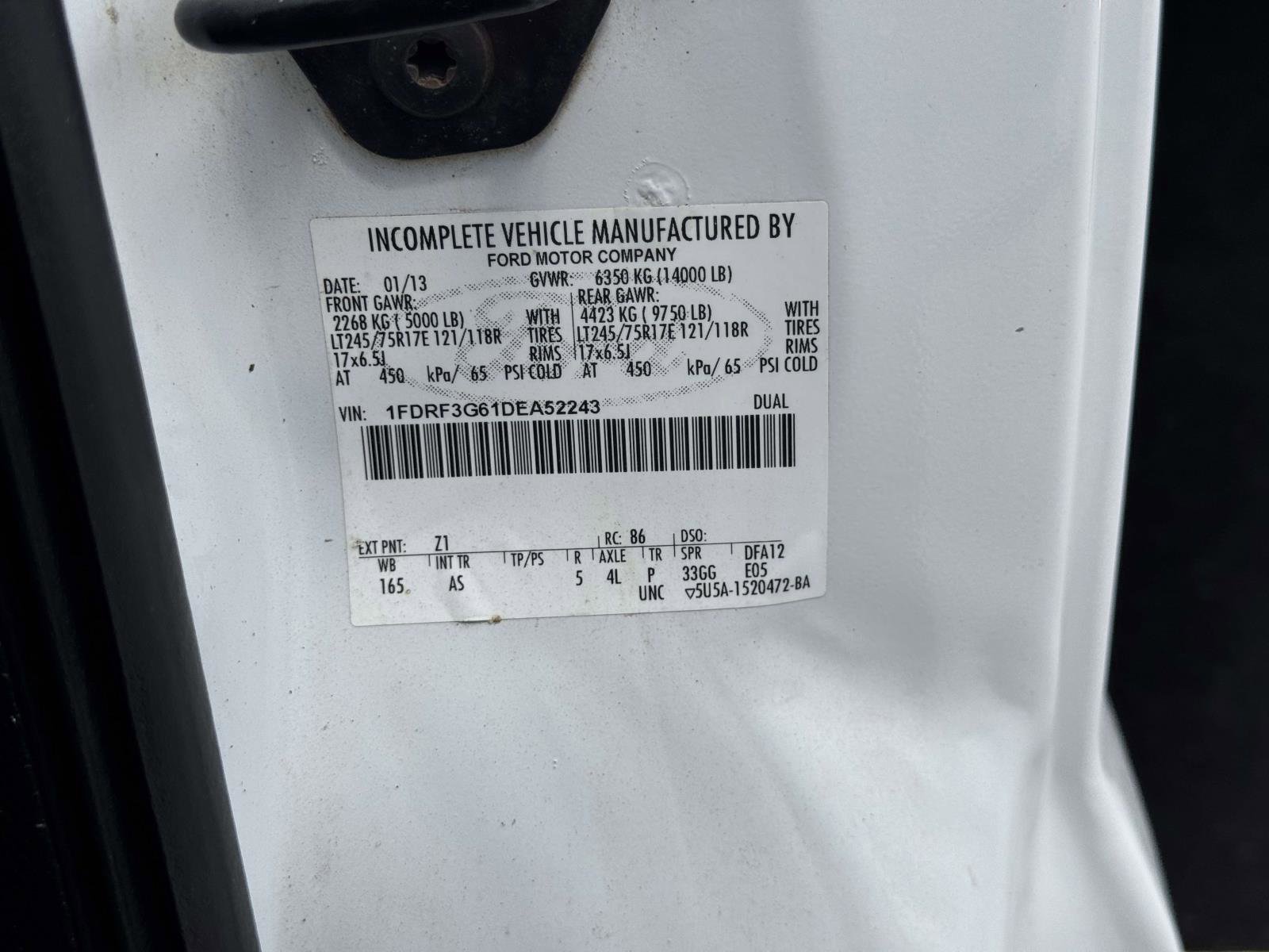 Used 2013 Ford F350 XL w/ XL Value Pkg RWD image 12