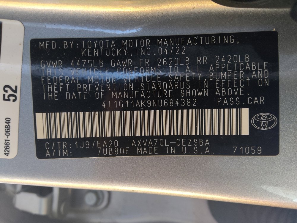 Used 2022 Toyota Camry SE image 33