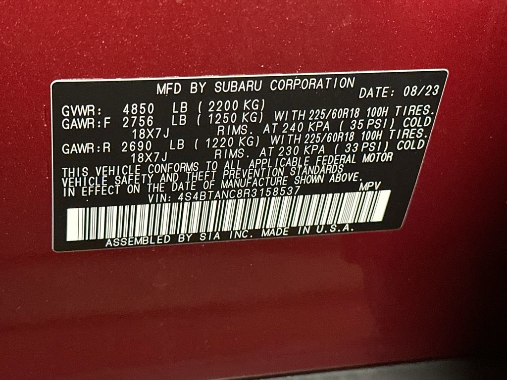 Used 2024 Subaru Outback Limited image 33