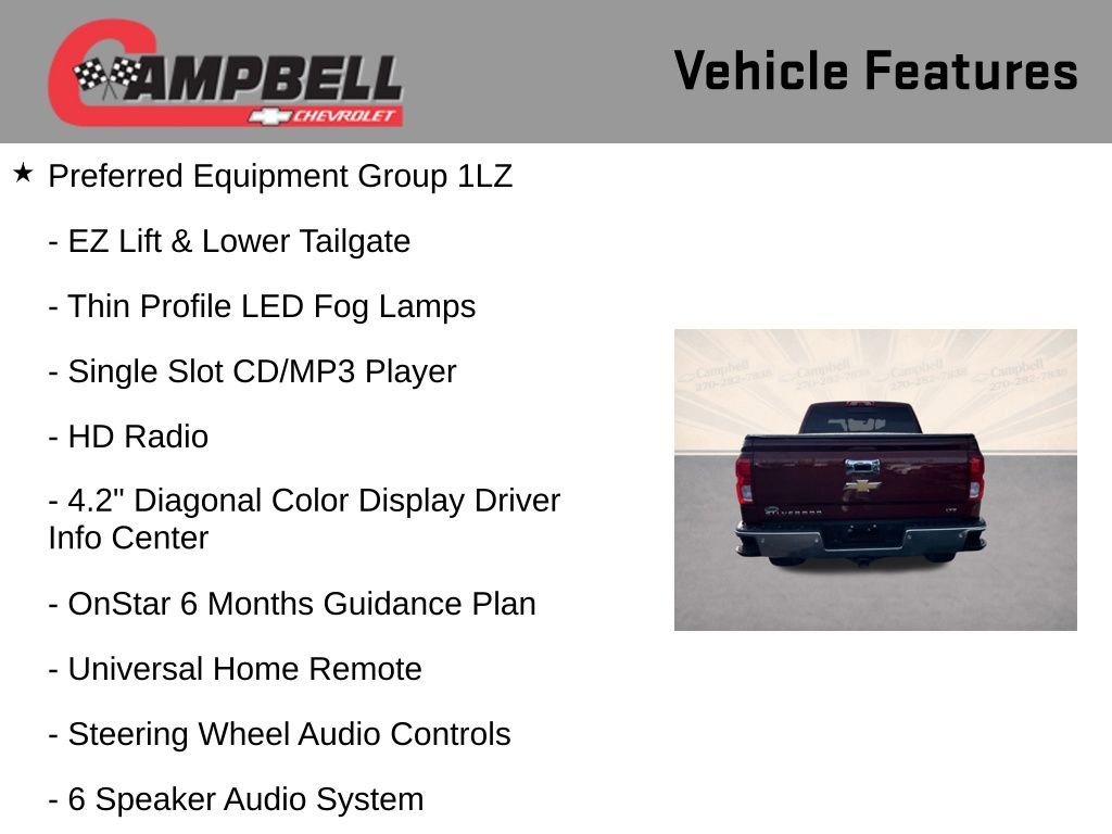 Used 2016 Chevrolet Silverado 1500 LTZ w/ Sport Package image 21