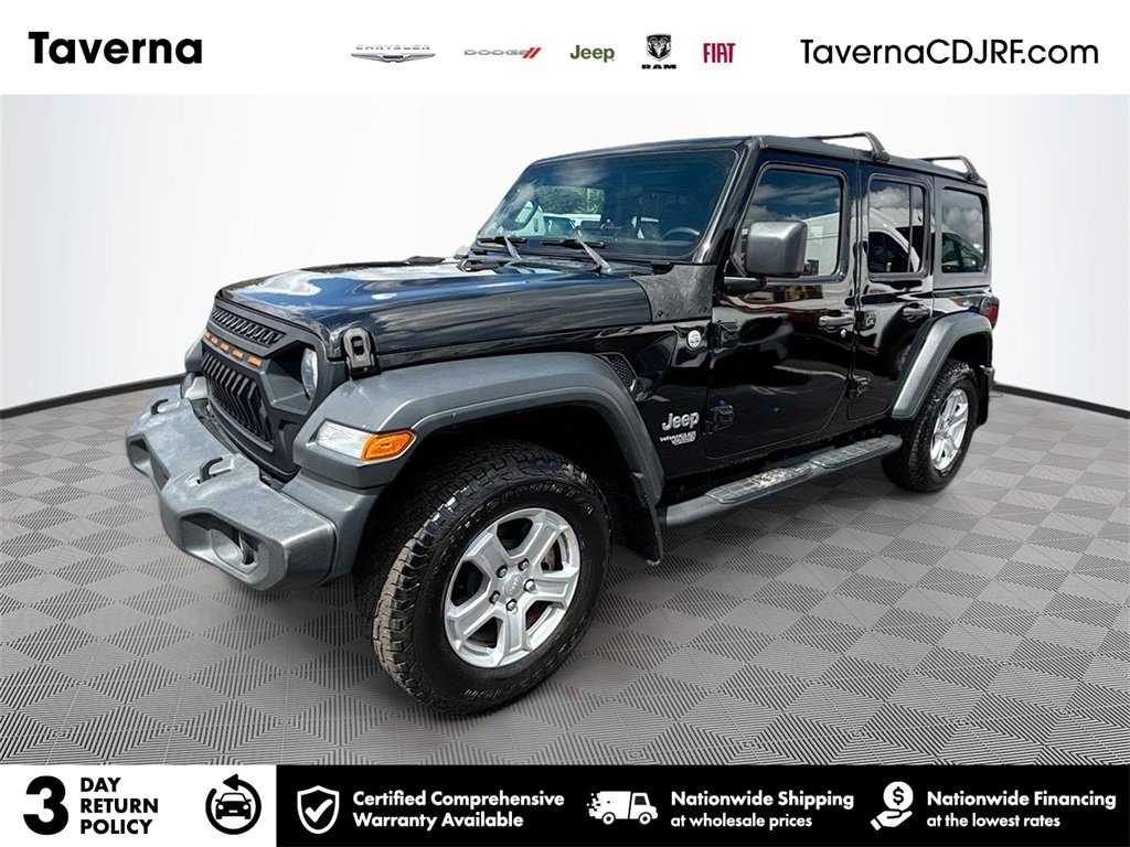 Used 2018 Jeep Wrangler Unlimited Sport S