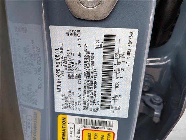 New 2025 Ford Bronco Sport Big Bend w/ Convenience Package image 16