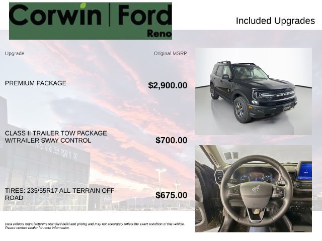 Used 2024 Ford Bronco Sport Badlands w/ Premium Package AWD/4WD image 3