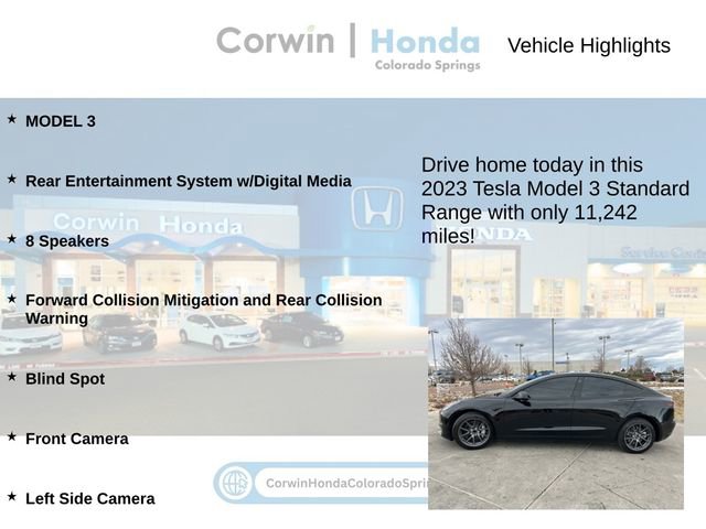 Used 2023 Tesla Model 3 Standard Range image 6