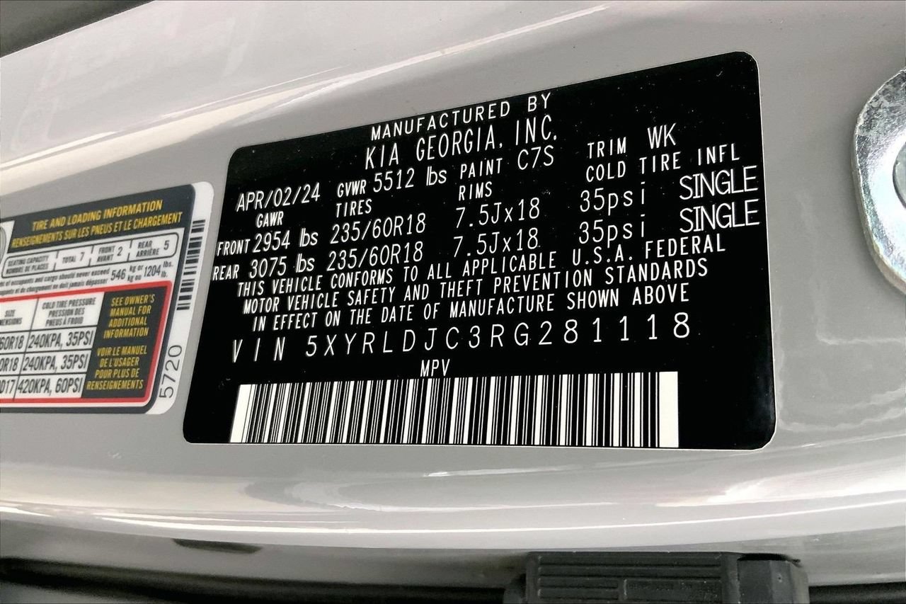 Used 2024 Kia Sorento S w/ Panoramic Sunroof Package AWD/4WD image 33