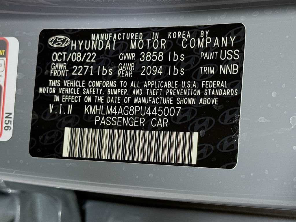 Certified 2023 Hyundai Elantra SEL FWD image 34