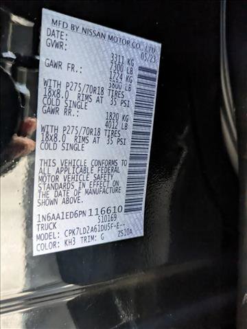 Used 2023 Nissan Titan PRO-4X w/ Pro-4x Convenience Package AWD/4WD image 22