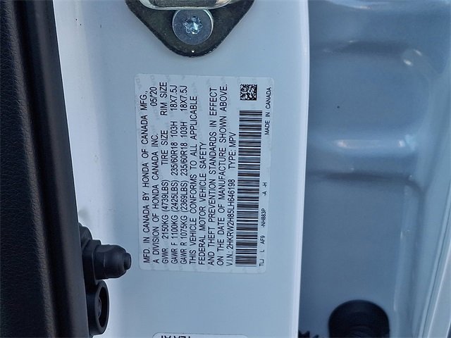 Certified 2020 Honda CR-V EX-L image 29