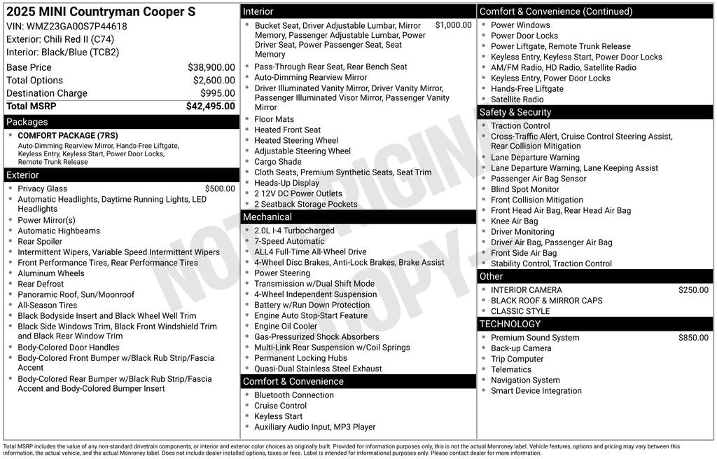 Used 2025 MINI Cooper Countryman S image 9