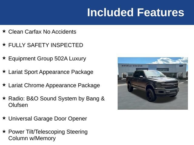 Used 2019 Ford F150 Lariat w/ Equipment Group 502A Luxury AWD/4WD image 5