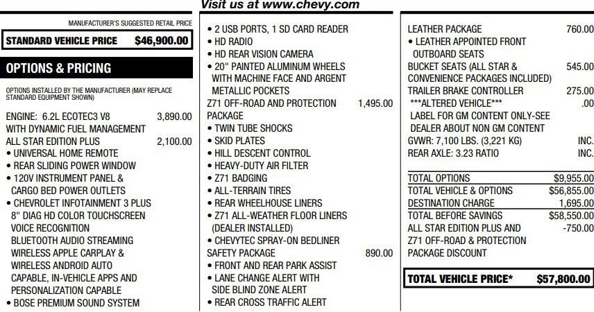 Used 2021 Chevrolet Silverado 1500 RST w/ All Star Edition Plus image 2