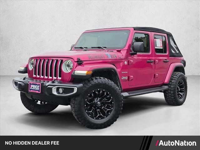 Used 2022 Jeep Wrangler Unlimited Sahara w/ LED Lighting Group